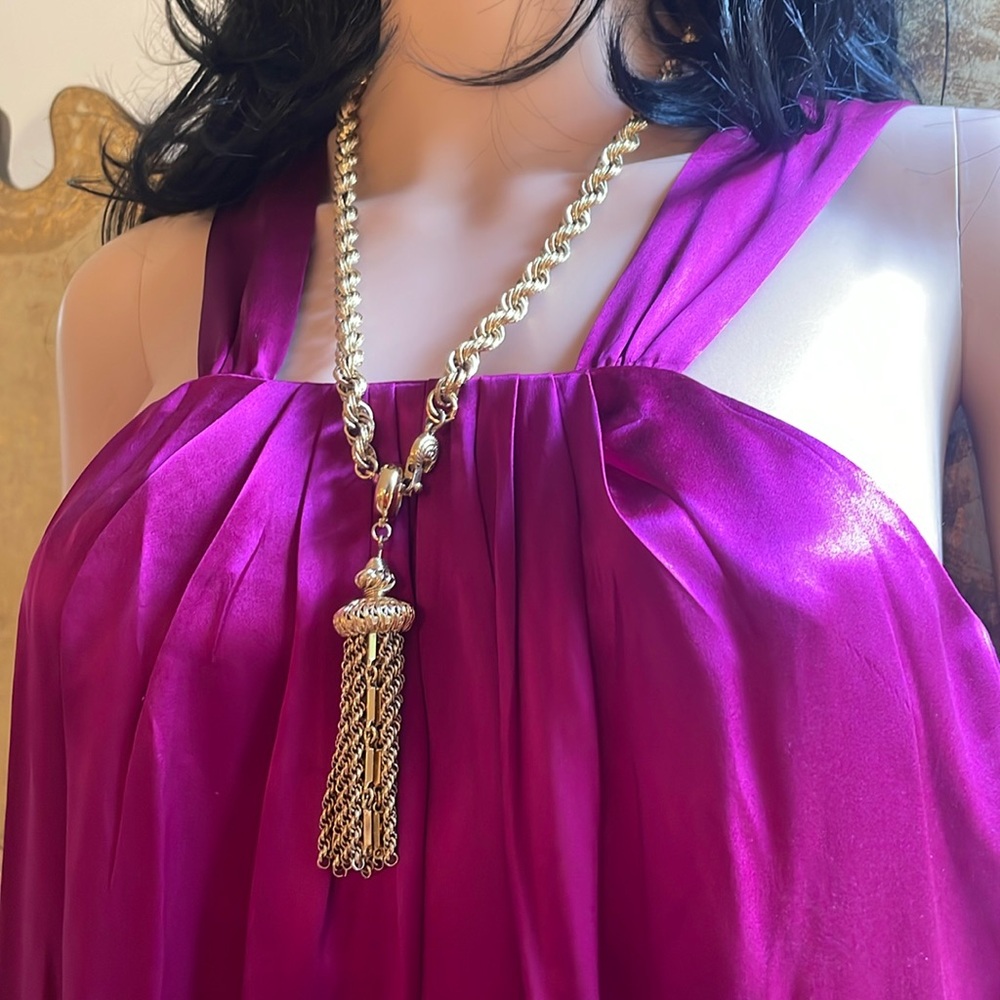 100% silk “Banana Republic “ vintage dress in SIZE M.
